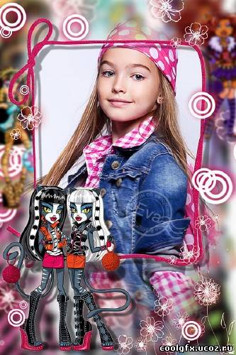 Монстр Хай для Фотошопа скачать