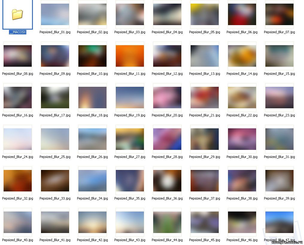 Сотня размытых фонов | Hundred blurry backgrounds